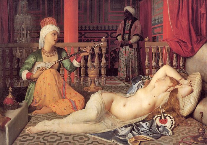 Odalisque and Slave - Jean Auguste Dominique Ingres