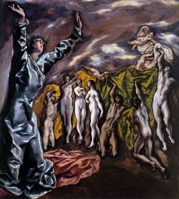 Opening of the Fifth Seal - El Greco