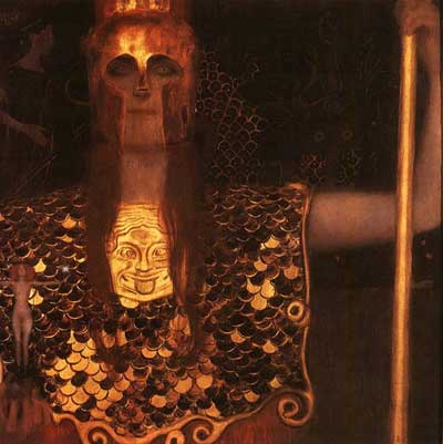 Pallas Athene - Gustav Klimt