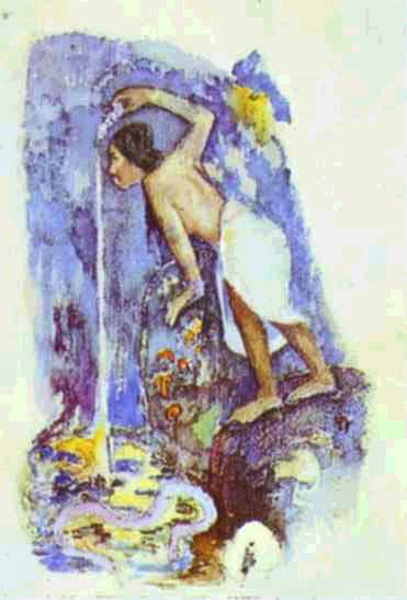 Mysterious Water (Pape Moe) - Paul Gauguin