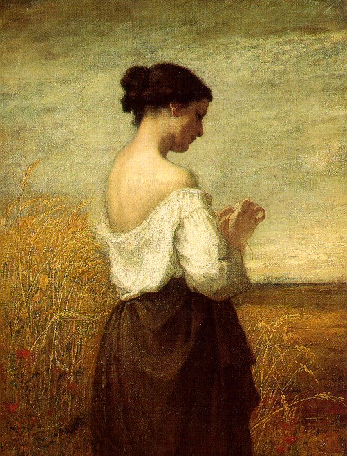Peasant Girl - William Morris Hunt
