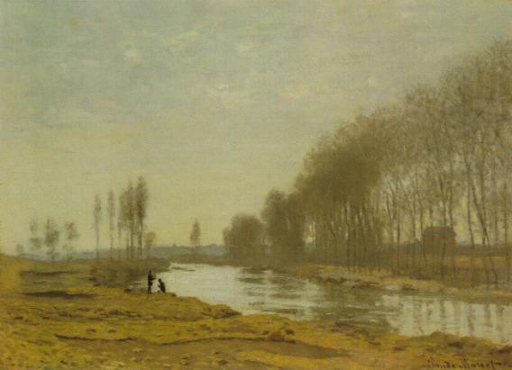 Petit Bras at Argenteuil - Claude Monet