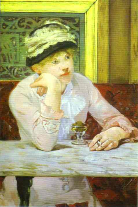 Plum Brandy - Edouard Manet