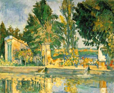 Pool at Jas de Bouffan - Paul Cezanne