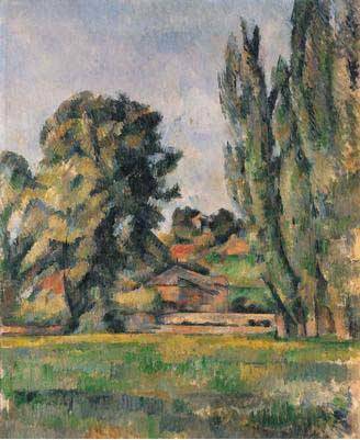 Poplars - Paul Cezanne