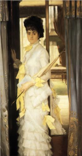 Portrait of Miss Lloyd - James Tissot