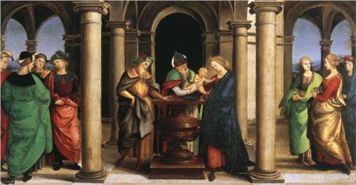 Presentation in the Temple - Raffaello Raphael Sanzio