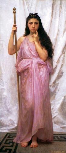 Priestess - William Adolphe Bouguereau