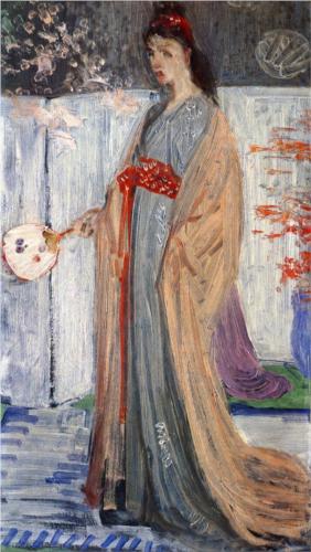 Princess from the Land of Porcelain - James McNeill Whistler