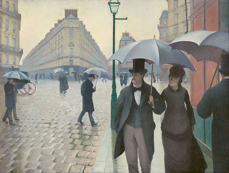 A Rainy Day in Paris - Gustave Caillebotte
