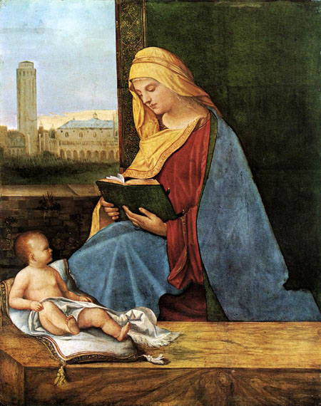 Reading Madonna - Giorgione (Giorgio Barbarelli da Castelfranco)