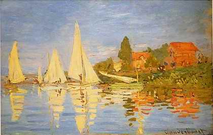 Regatta at Argenteuil - Claude Monet
