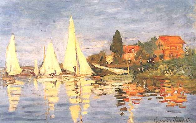 Regatta at Argenteuil - Claude Monet