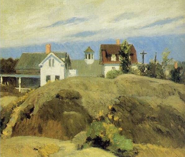 Rocks and Houses, Ogunquit - Edward Hopper