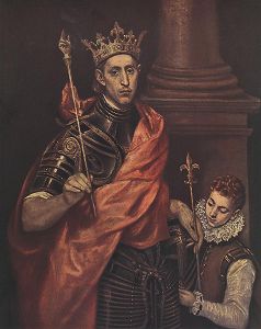 Saintly King - El Greco