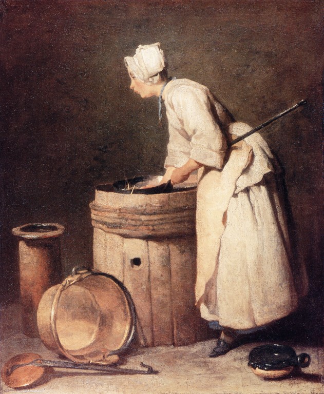 Scullery Maid - Jean Baptiste Simeon Chardin