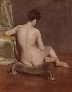 Seated Nude - William Merritt Chase