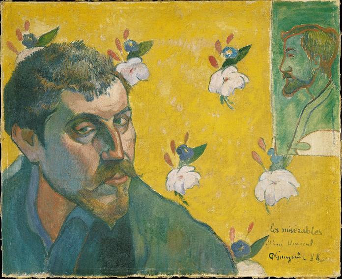 Self Portrait Les Miserables - Paul Gauguin
