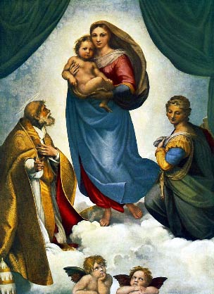 Sistine Madonna - Raphael Sanzio