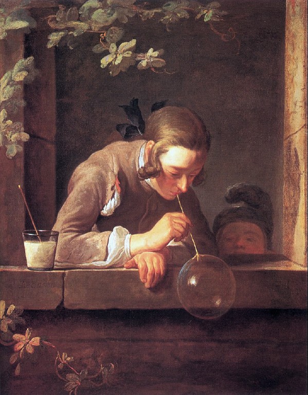 Soap Bubbles - Jean-Baptiste-Simeon Chardin