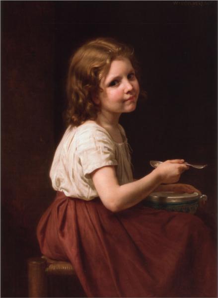 Soup - William Adolphe Bouguereau