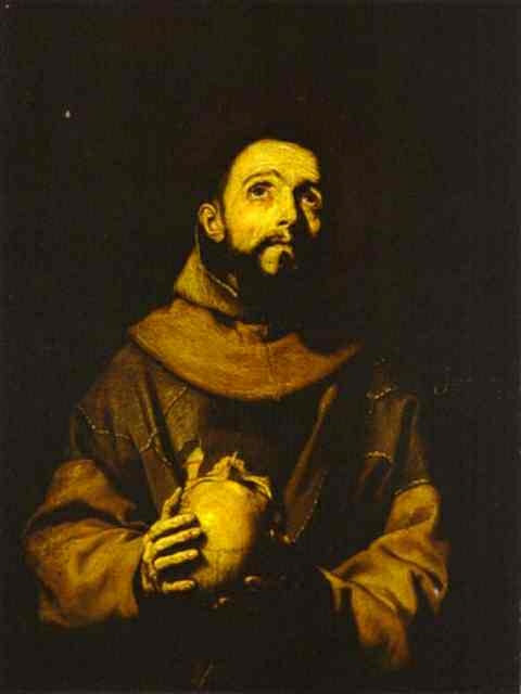 St Francis - Jose de Ribera