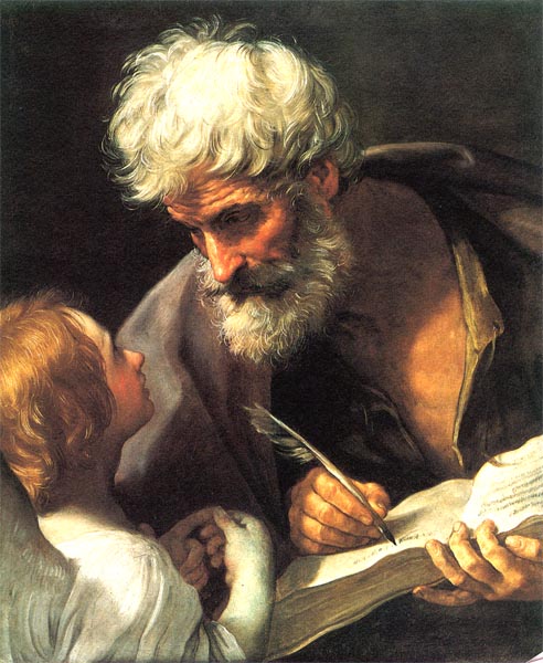 St Matthew and the Angel - Guido Reni