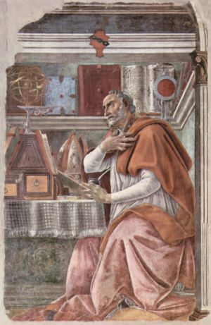 St. Augustine - Sandro Botticelli