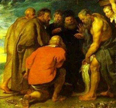 St. Peter Finding the Tribute Money - Peter Paul Rubens