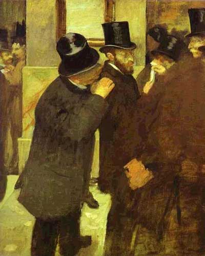 Stock Exchange - Edgar Degas