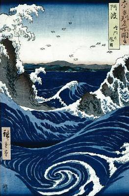 Stormy Sea - Ando Hiroshige
