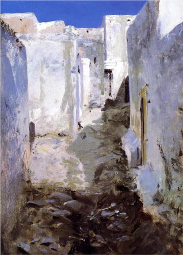 Street in Algiers - John Singer Sargent