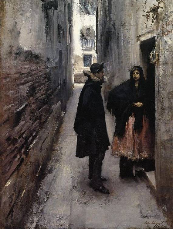 Street in Venice - John Singer Sargent