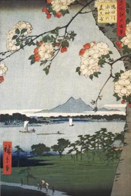 Suigin Grove and Masaki - Ando Hiroshige