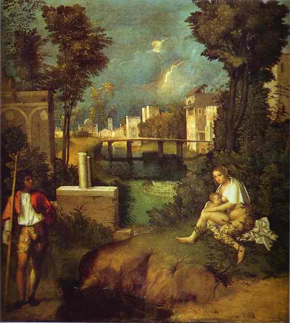 Tempest - Giorgione (Giorgio Barbarelli da Castelfranco)