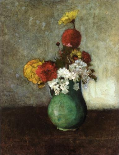 Vase of Flowers 1900 - Odilon Redon