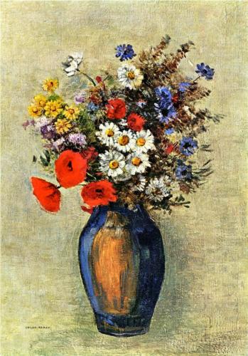 Vase of Flowers 1904 - Odilon Redon