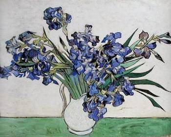 Vase of Irises - Vincent van Gogh