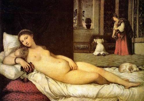 Venus of Urbino - Tiziano Titian Vecellio