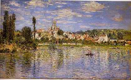 Vetheuil in Summer - Claude Monet