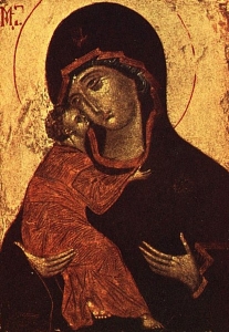 Virgin of Vladimir - Andrei Rublev