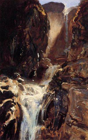 Waterfall - John Singer Sargent
