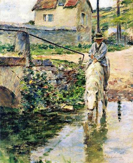 Watering Place - Theodore Robinson