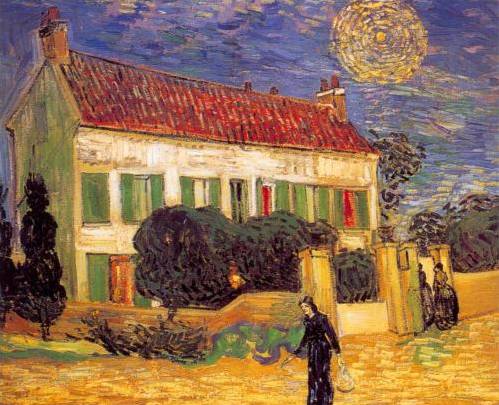 White House at Night - Vincent van Gogh