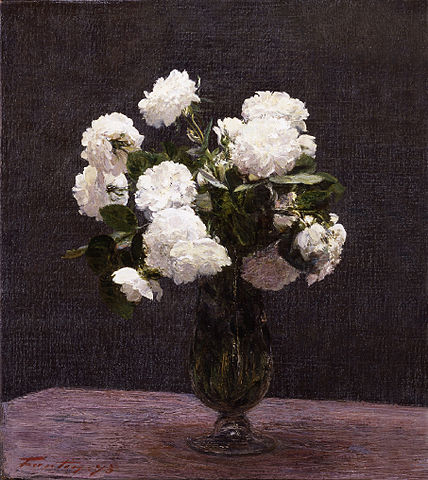 White Roses - Henri Fantin-Latour
